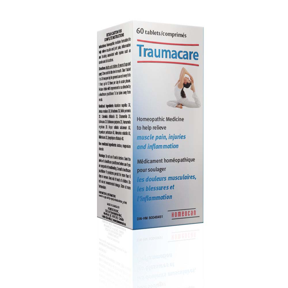 Homeocan: Traumacare 60 tabs