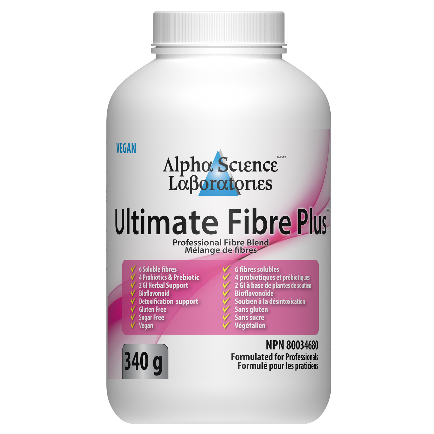 Alpha Science Laboratories: Ultimate Fibre Plus (340g)