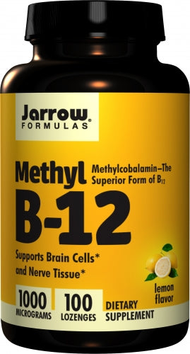 Jarrow Formulas: Methyl B-12 lemon flavor - 100 lozenges