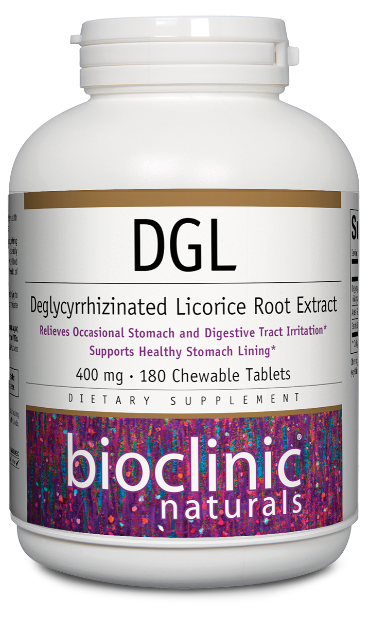 BioClinic: DGL 180 Chewable Tablets